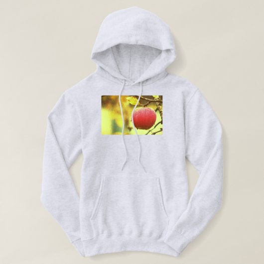 "Red Apple on Tree" Kute foto. Bestel nu Hoodie (Design voorkant)
