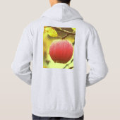 "Red Apple on Tree" Kute foto. Bestel nu Hoodie (Achterkant)