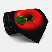 Red Apple-ontwerp Stropdas (Opgerold)
