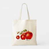 Red Apple op maat Tote Bag (Achterkant)