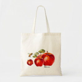 Red Apple op maat Tote Bag