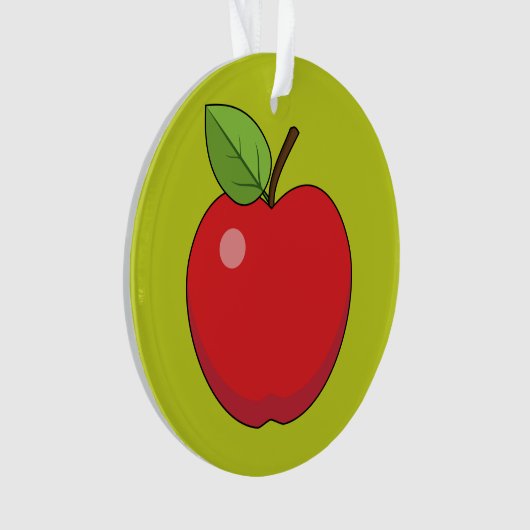 Red Apple Ornament (voorkant)