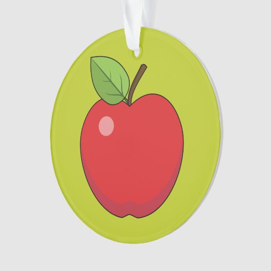 Red Apple Ornament (voorkant)