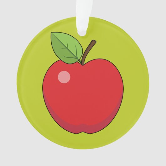 Red Apple Ornament (voorkant)