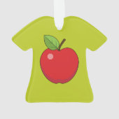 Red Apple Ornament (achterkant)