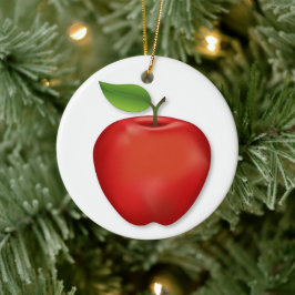 Red Apple Ornament aanpassen