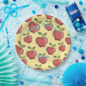 Red Apple Papieren Bordje (Feest)