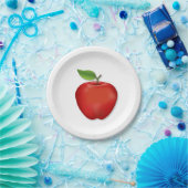 Red Apple Papieren Bordje (Feest)