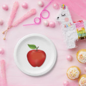 Red Apple Papieren Bordje (Feest)