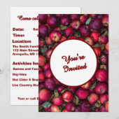 Red Apple Party  Kaart (Voorkant / Achterkant)