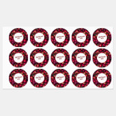 Red Apple Party  labels (Vel)