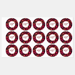Red Apple Party  labels