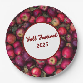 Red Apple Party  Papieren Bordje