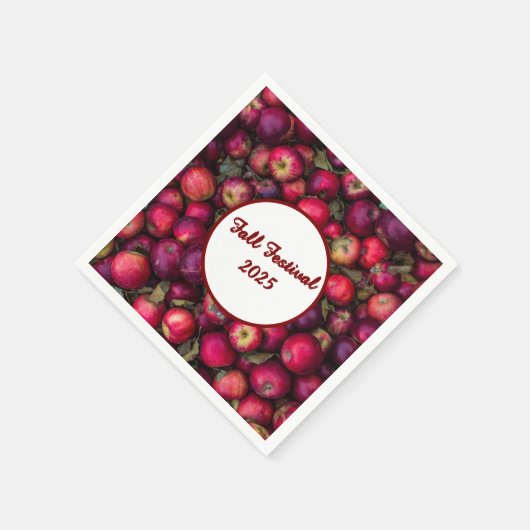 Red Apple Party  Servet (Hoek)