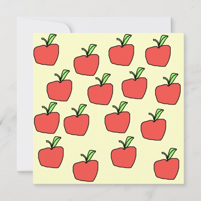 Red Apple Pattern. (Voorkant)