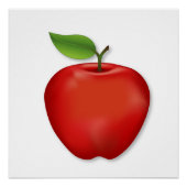 Red Apple Perfect Poster (Voorkant)