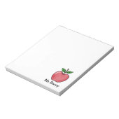 Red Apple Personalized Notitieblokken voor docente (Linkerzijde)