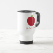 Red Apple persoonlijke leraar Reisbeker (Voorkant rechts)
