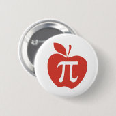 Red Apple Pie Ronde Button 5,7 Cm (Voorkant /achterkant)