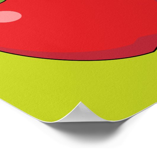 Red Apple Poster (Hoek)