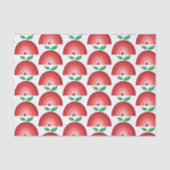 Red Apple Rainbow-patroon Tissuepapier (Voorkant)