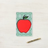 Red Apple School Post Het Notitie Cadeau Post-it® Notes (Op bureau)