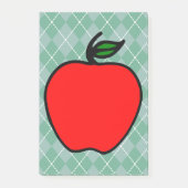 Red Apple School Post Het Notitie Cadeau Post-it® Notes (Voorkant)