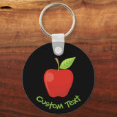Red Apple Sleutelhanger (Voorkant)