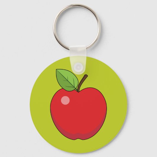 Red Apple Sleutelhanger (Voorkant)