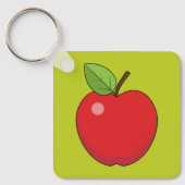 Red Apple Sleutelhanger (Voorkant)