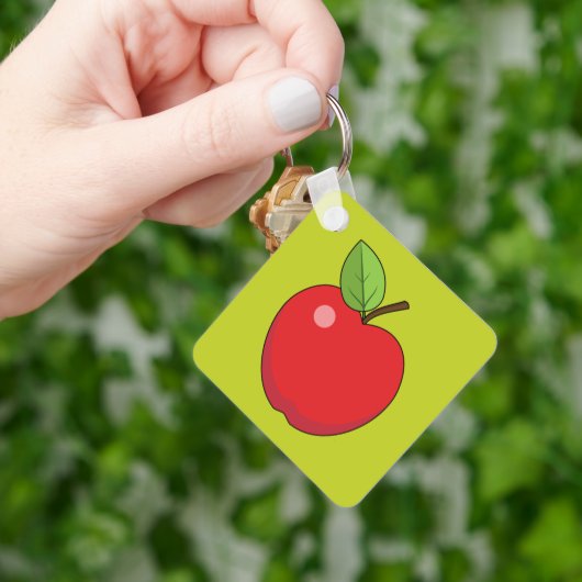 Red Apple Sleutelhanger (Hand)