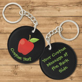 Red Apple Sleutelhanger