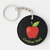 Red Apple Sleutelhanger (Voorkant)