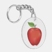 Red Apple Sleutelhanger (Voorkant Links)