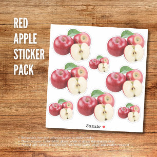 Red Apple Stickers