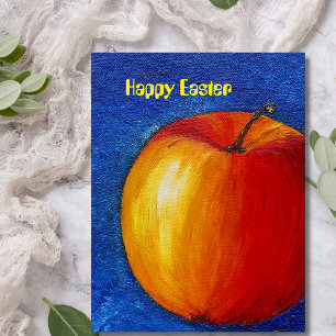 Red Apple - stilleven schilderij Briefkaart