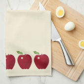 Red Apple Theedoek (Quarter Fold)