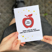 Red Apple Vandaag ben ik dapper terug naar school Kaart