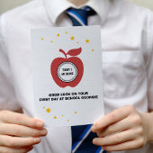 Red Apple Vandaag ben ik dapper terug naar school Kaart