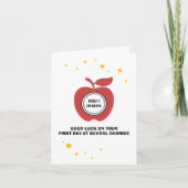 Red Apple Vandaag ben ik dapper terug naar school Kaart (Voorkant)