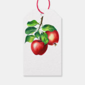 Red Apple vrijgezellenfeest dank u label Cadeaulabel (Achterkant)