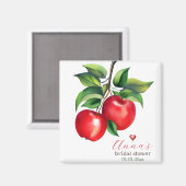 Red Apple Vrijgezellenfeest Magneet (Voorkant / Achterkant)