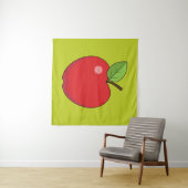 Red Apple Wandkleed (In Situ (horizontaal))