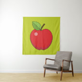 Red Apple Wandkleed (In situ)