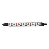 Red Apple Zwarte Inkt Pen (Voorkant)