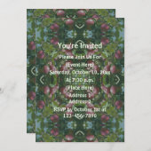 Red Apples Abstracte Partij Kaart (Voorkant / Achterkant)