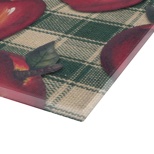 Red Apples Green Pset Snijplank (Hoek)