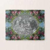 Red Apples on Tree Lijst Voeg je foto toe Legpuzzel (Horizontaal)