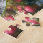 Red Apples on Tree Lijst Voeg je foto toe Legpuzzel (Zijkant)