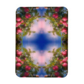 Red Apples on Tree Lijst Voeg je foto toe Magneet (Verticaal)